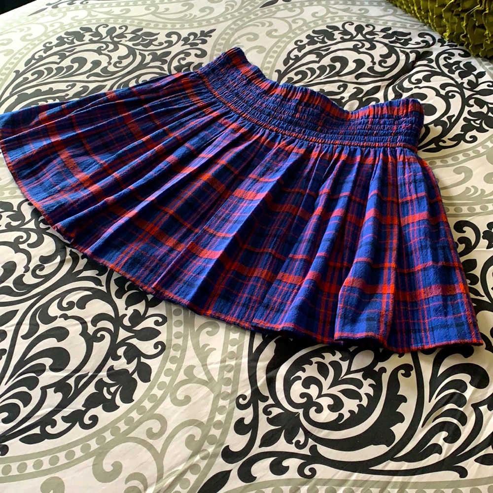 Cute Plaid Mini Skirt